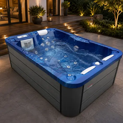 Basen ogrodowy 3 osobowy Jacuzzi MODENA niebieski SPA09 Sanotechnik