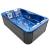 Basen ogrodowy 3 osobowy Jacuzzi MODENA niebieski SPA09 Sanotechnik
