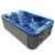 Basen ogrodowy 3 osobowy Jacuzzi MODENA niebieski SPA09 Sanotechnik