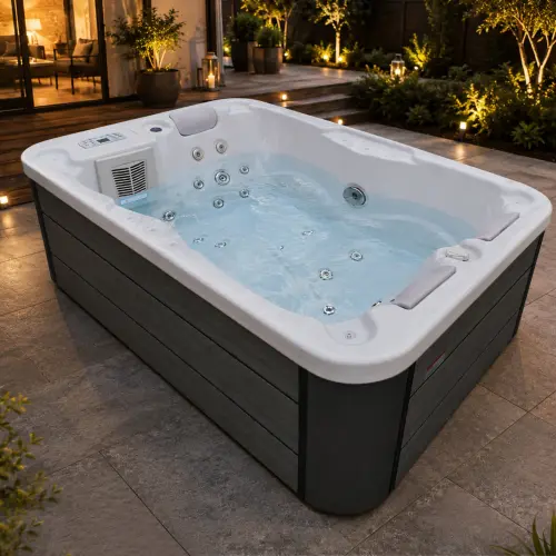 Basen ogrodowy 3 osobowy Jacuzzi MODENA biały SPA08 Sanotechnik