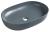 Umywalka nablatowa ceramiczna 60,5 x 41,5 cm niebieski ARDEA AR043-42 Sapho