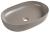 Umywalka nablatowa ceramiczna 60,5 x 41,5 cm beżowy ARDEA AR043-43 Sapho