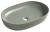 Umywalka nablatowa ceramiczna 60,5 x 41,5 cm zielony ARDEA AR043-44 Sapho