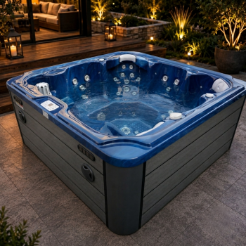 Basen ogrodowy SPA Jacuzzi OASIS MAXI niebieski SPA13 Sanotechnik