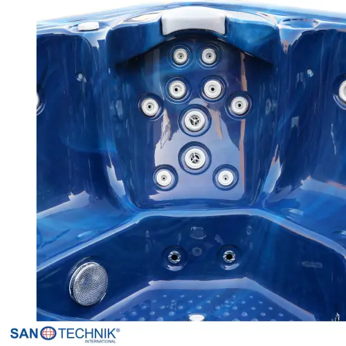 Basen ogrodowy SPA Jacuzzi OASIS MAXI niebieski SPA13 Sanotechnik