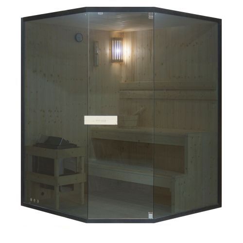 2-3 osobowa sauna combi FALUN XL 150x150x200cm FX75200 Sanotechnik
