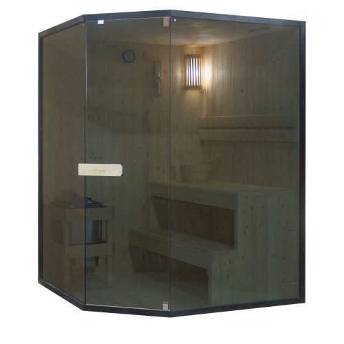 2-3 osobowa sauna combi FALUN XL 150x150x200cm FX75200 Sanotechnik