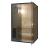 2 sobowa sauna combi FALUN M 120x120x200cm FX75120 Sanotechnik