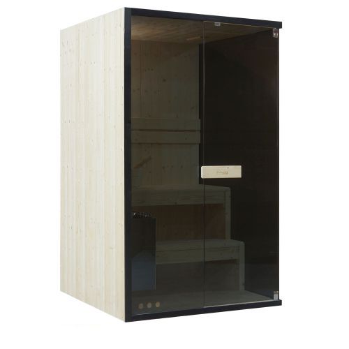 2 sobowa sauna combi FALUN M 120x120x200cm FX75120 Sanotechnik