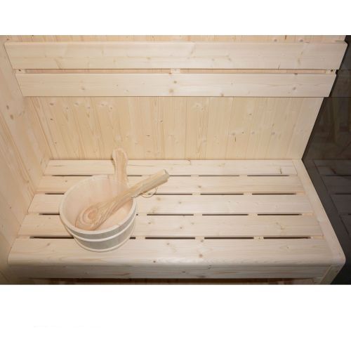 2 sobowa sauna combi FALUN M 120x120x200cm FX75120 Sanotechnik