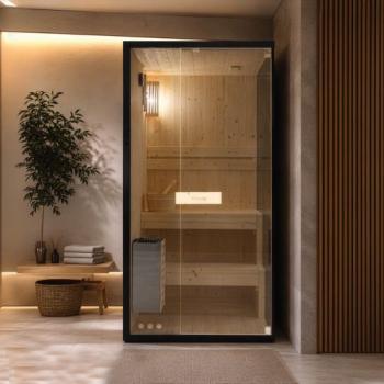 1 osobowa sauna combi FALUN S 100x120x200cm FX75100 Sanotechnik