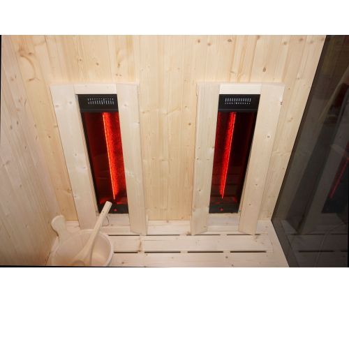 2 osobowa sauna combi GLACIER M 120x120x200cm FK75120 Sanotechnik
