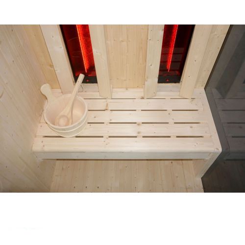 2 osobowa sauna combi GLACIER M 120x120x200cm FK75120 Sanotechnik