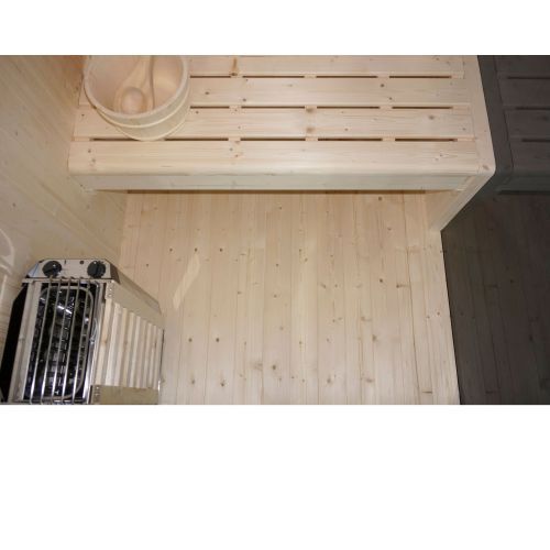 2 osobowa sauna combi GLACIER M 120x120x200cm FK75120 Sanotechnik