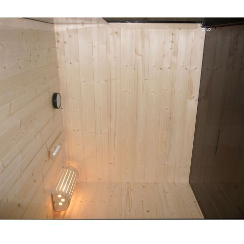 1 osobowa sauna combi GLACIER S 100x120x200cm FK75100 Sanotechnik