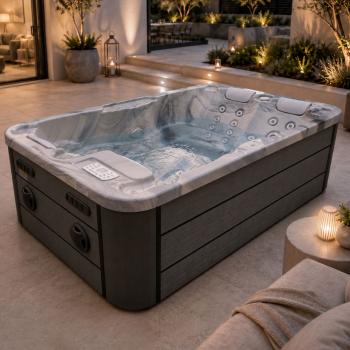 Basen ogrodowy SPA jacuzzi MODENA SPA07 Sanotechnik