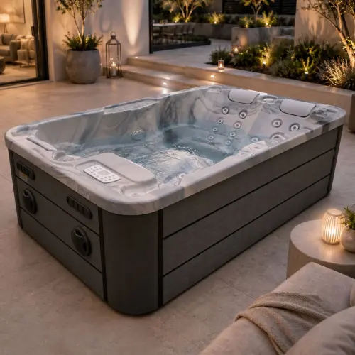 Basen ogrodowy SPA jacuzzi MODENA SPA07 Sanotechnik