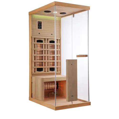 1 osobowa sauna na podczerwień NORDISK 1 80x110x190 cm SB20080 Sanotechnik