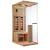 1 osobowa sauna na podczerwień NORDISK 1 80x110x190 cm SB20080 Sanotechnik