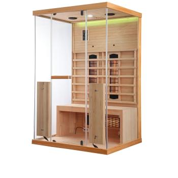 2 osobowa sauna na podczerwień NORDISK 2 125x100x190 cm SB20125 Sanotechnik