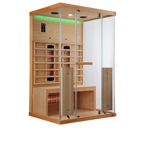 2 osobowa sauna na podczerwień NORDISK 2 125x100x190 cm SB20125 Sanotechnik