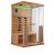 2 osobowa sauna na podczerwień NORDISK 2 125x100x190 cm SB20125 Sanotechnik