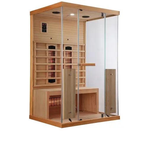 2 osobowa sauna na podczerwień NORDISK 2 125x100x190 cm SB20125 Sanotechnik