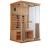2 osobowa sauna na podczerwień NORDISK 2 125x100x190 cm SB20125 Sanotechnik