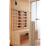 2 osobowa sauna na podczerwień NORDISK 2 125x100x190 cm SB20125 Sanotechnik
