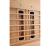2 osobowa sauna na podczerwień NORDISK 2 125x100x190 cm SB20125 Sanotechnik