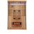 2 osobowa sauna na podczerwień NORDISK 2 125x100x190 cm SB20125 Sanotechnik