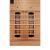 2 osobowa sauna na podczerwień NORDISK 2 125x100x190 cm SB20125 Sanotechnik