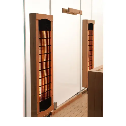2 osobowa sauna na podczerwień NORDISK 2 125x100x190 cm SB20125 Sanotechnik