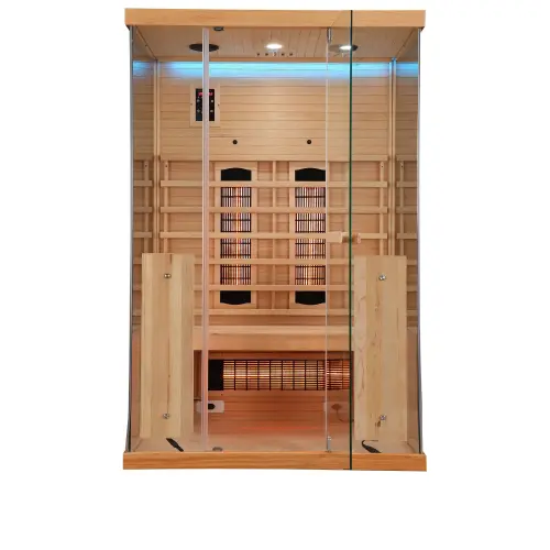 2 osobowa sauna na podczerwień NORDISK 2 125x100x190 cm SB20125 Sanotechnik
