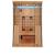 2 osobowa sauna na podczerwień NORDISK 2 125x100x190 cm SB20125 Sanotechnik
