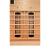 2 osobowa sauna na podczerwień NORDISK 2 125x100x190 cm SB20125 Sanotechnik