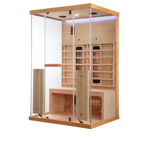2 osobowa sauna na podczerwień NORDISK 2 125x100x190 cm SB20125 Sanotechnik