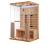 2 osobowa sauna na podczerwień NORDISK 2 125x100x190 cm SB20125 Sanotechnik