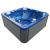 Basen ogrodowy SPA Jacuzzi PALMA niebieski marmur SPA15 Sanotechnik