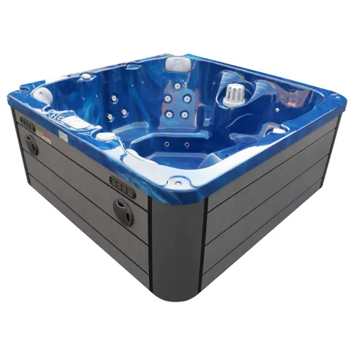 Basen ogrodowy SPA Jacuzzi PALMA niebieski marmur SPA15 Sanotechnik