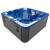 Basen ogrodowy SPA Jacuzzi PALMA niebieski marmur SPA15 Sanotechnik