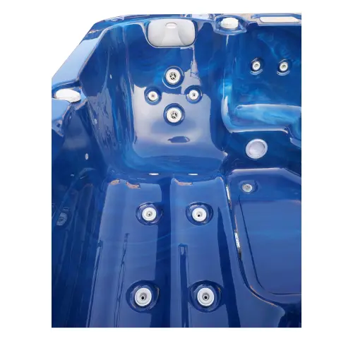 Basen ogrodowy SPA Jacuzzi PALMA niebieski marmur SPA15 Sanotechnik