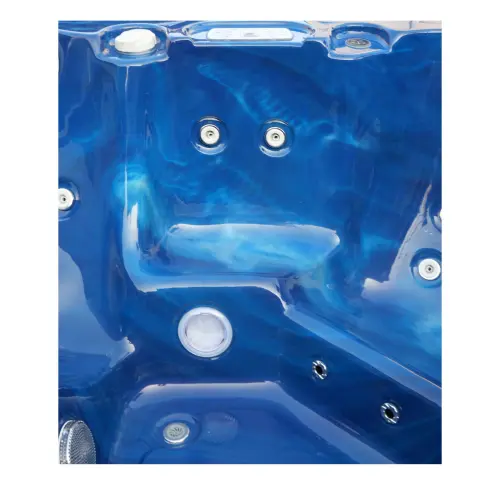 Basen ogrodowy SPA Jacuzzi PALMA niebieski marmur SPA15 Sanotechnik