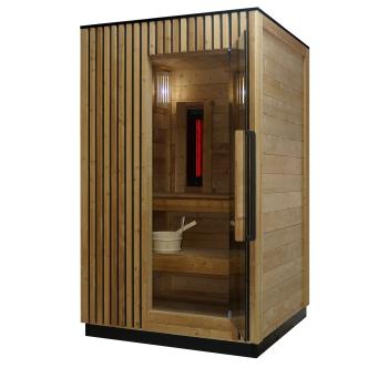 Sauna zewnętrzna dla 2 osób FA10130 TRONDHEIM Sanotechnik
