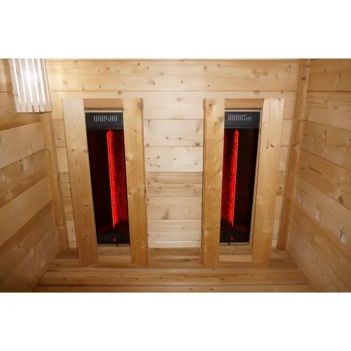 Sauna zewnętrzna dla 2 osób FA10130 TRONDHEIM Sanotechnik