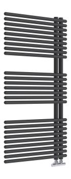 Grzejnik łazienkowy 113,2x60cm Czarny WIS113 Sanotechnik