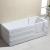 PAROS wanna z drzwiami z prawej strony, 170x76x61 cm G9026